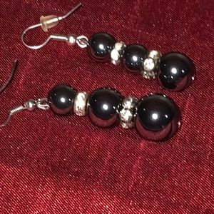 6/$20 Rhinestone accent earrings